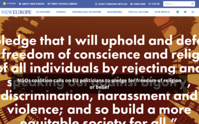 Article in New Europe